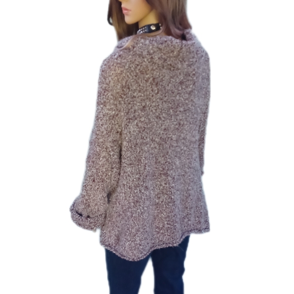 NEW!Free People oversized L cowl neck sweater - Picture 4 of 7